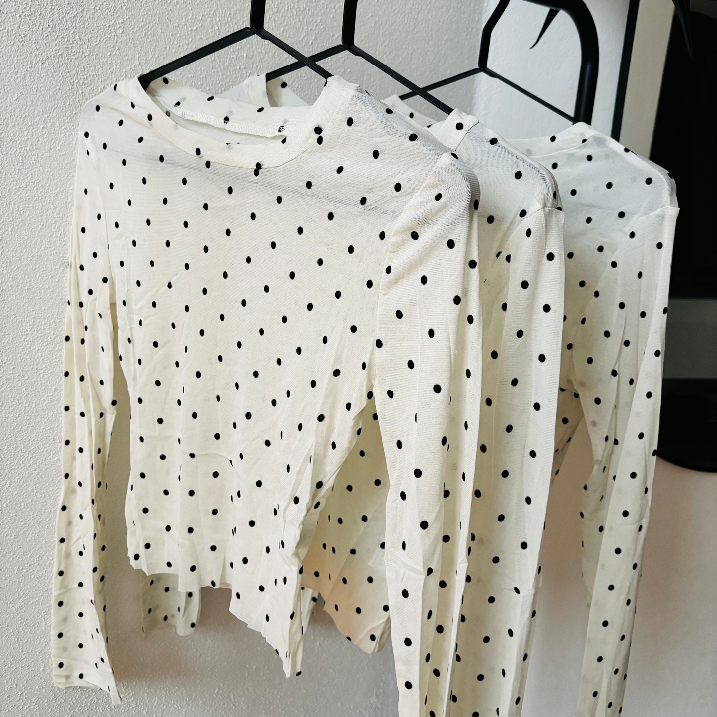 Mesh Longsleeve | Dots